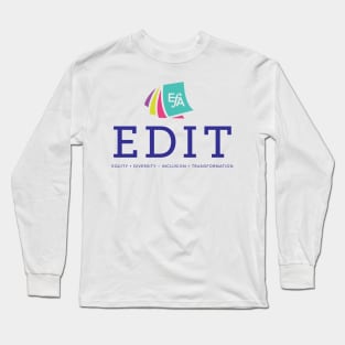 EFAs Equity, Diversity, Inclusion, and Transformation Committee Logo Long Sleeve T-Shirt